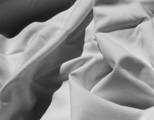 White sheet cropped